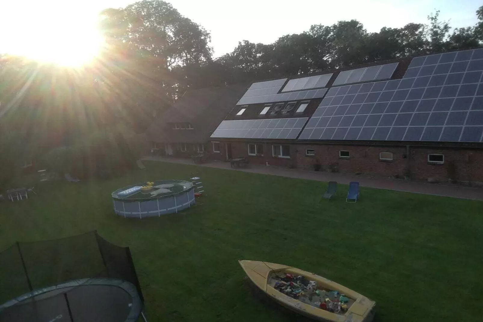 Ferienwohnung Dangast-Buitenkant zomer