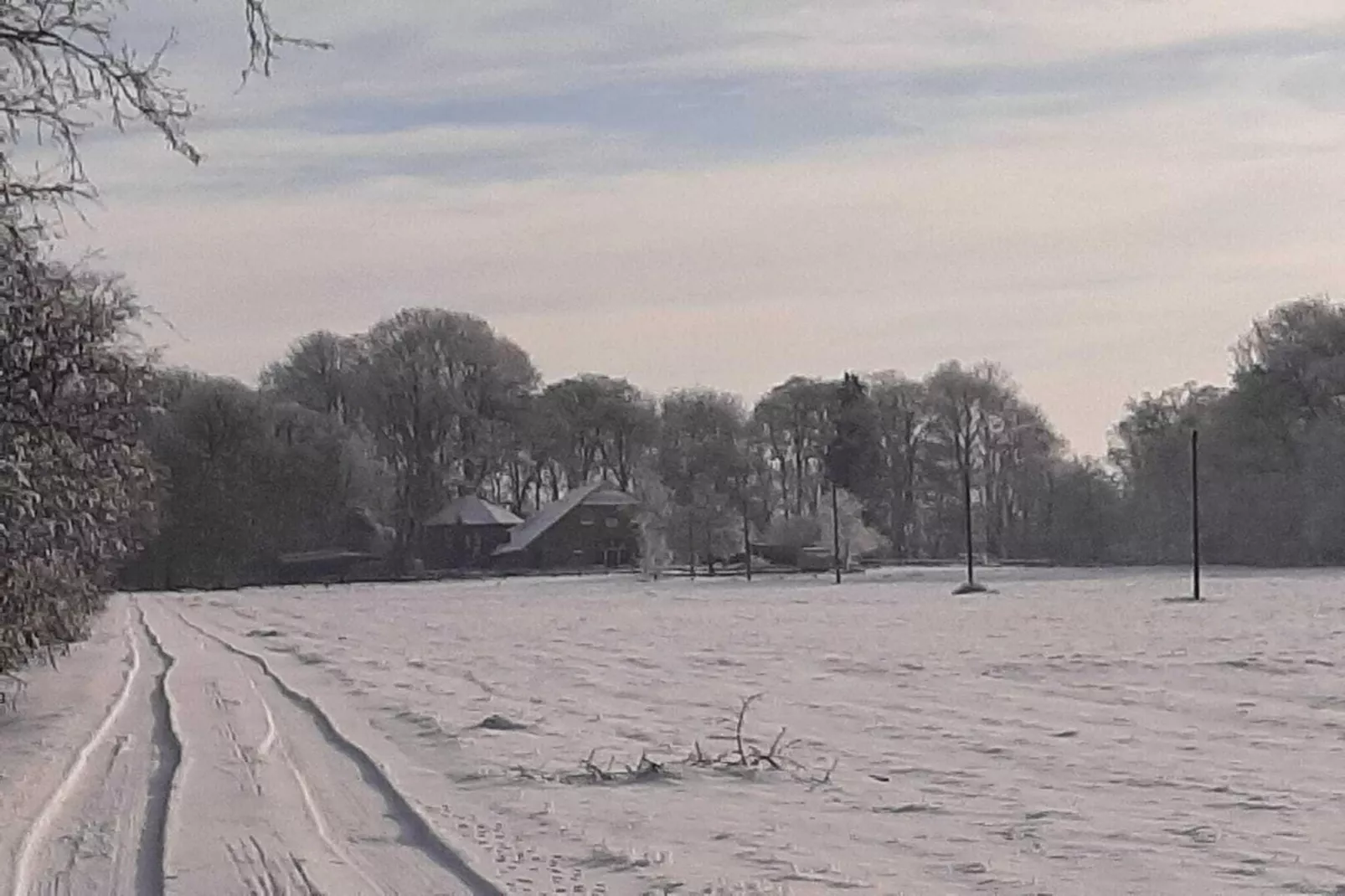 Ferienwohnung Dangast-Exterieur winter