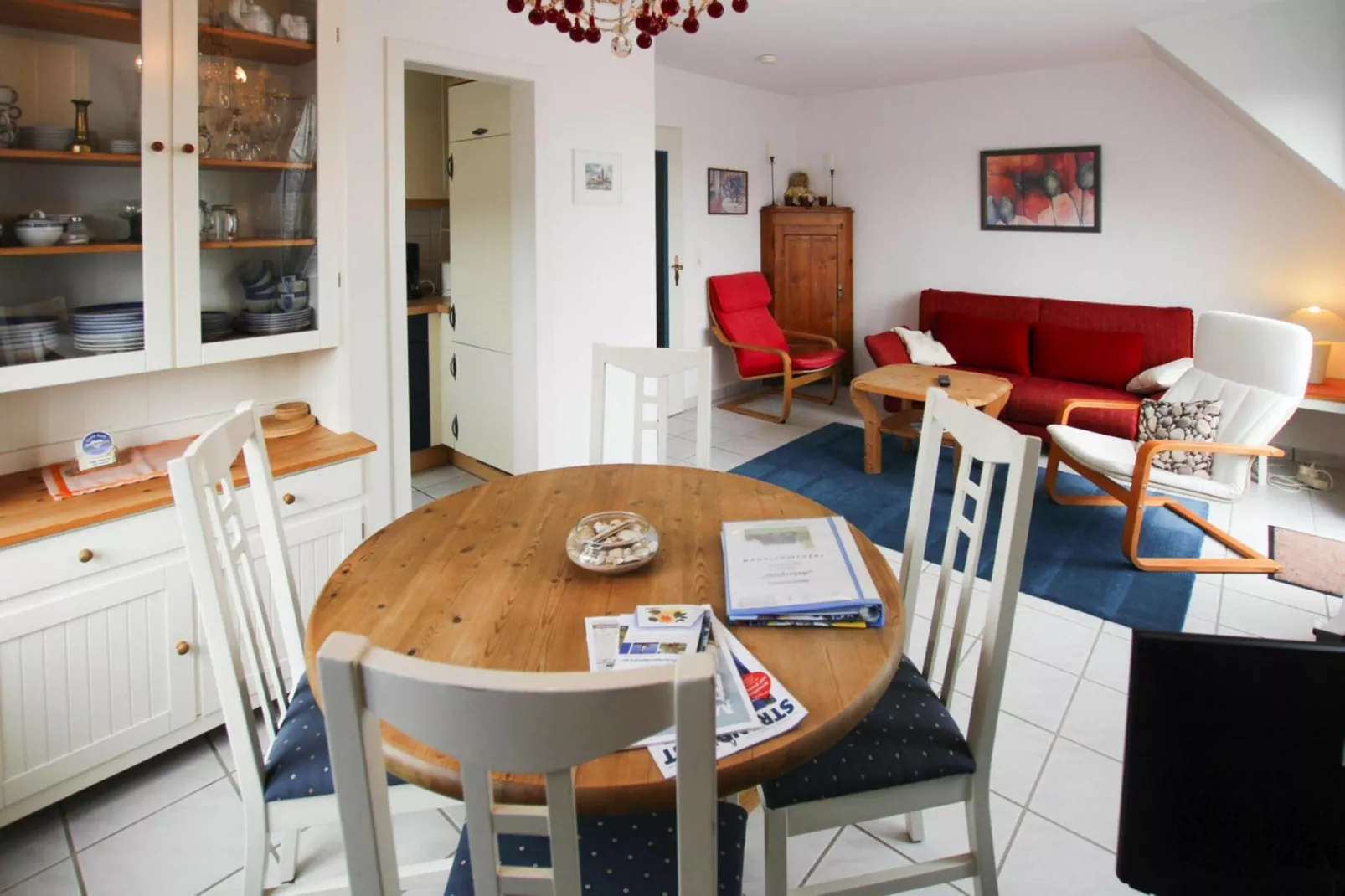Ferienwohnung Ankerplatz-Eetkamer
