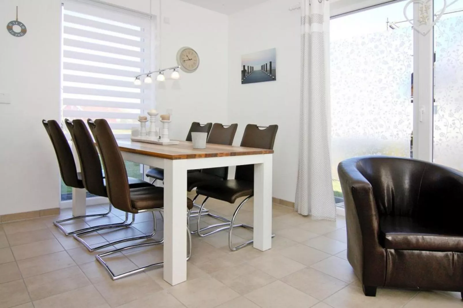 Ferienhaus in Boiensdorf 6 Personen-Eetkamer