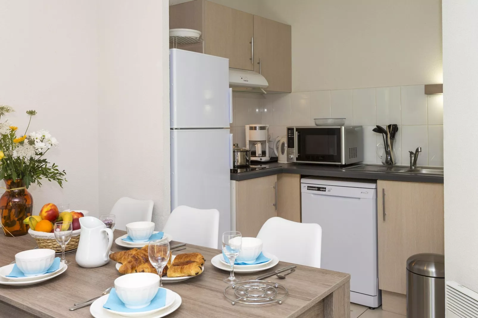 Résidence Le Domaine de l'Emeraude 3-Keuken