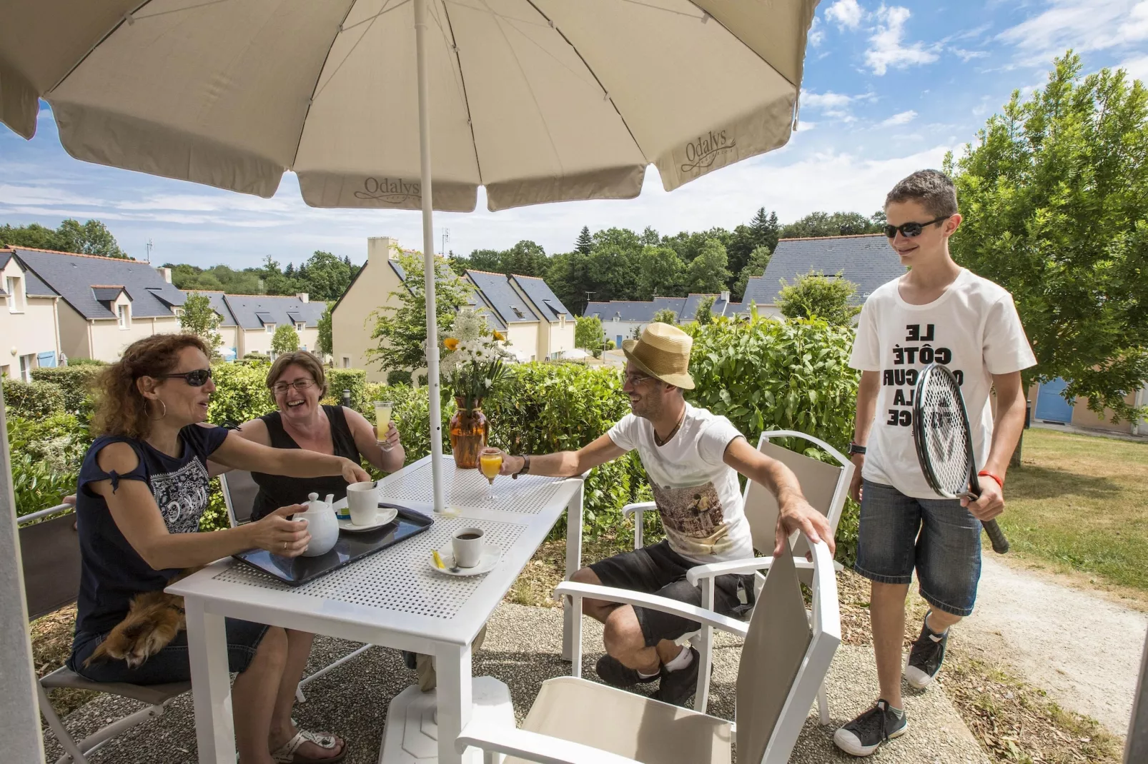 Résidence Le Domaine de l'Emeraude 3-Terrasbalkon