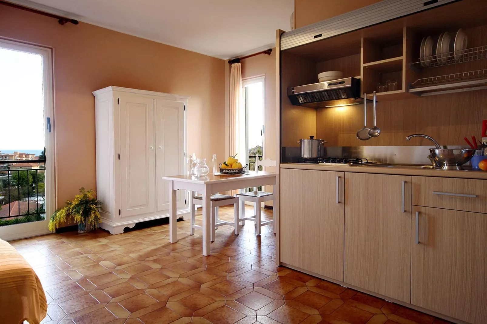Residence La Meridiana San Bartolomeo al Mare - Typ B4 33 qm/B401-Keuken