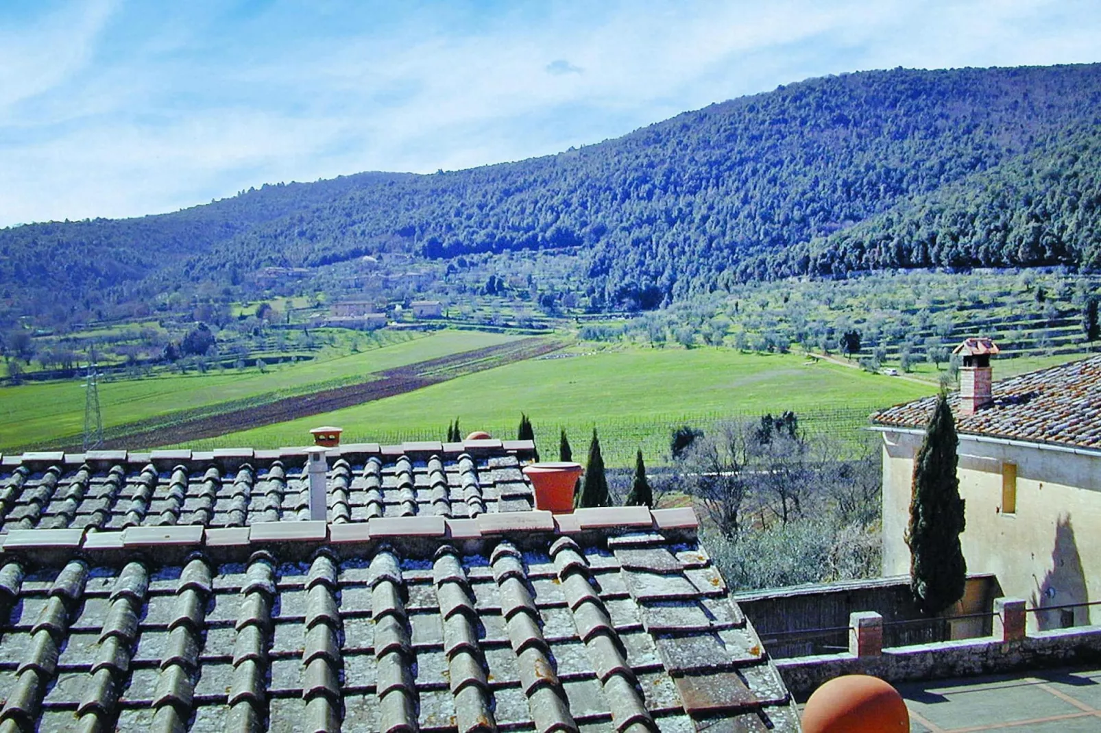 Residence Il Pero di Cetinale Sovicille Typ B 65 qm-Uitzicht zomer