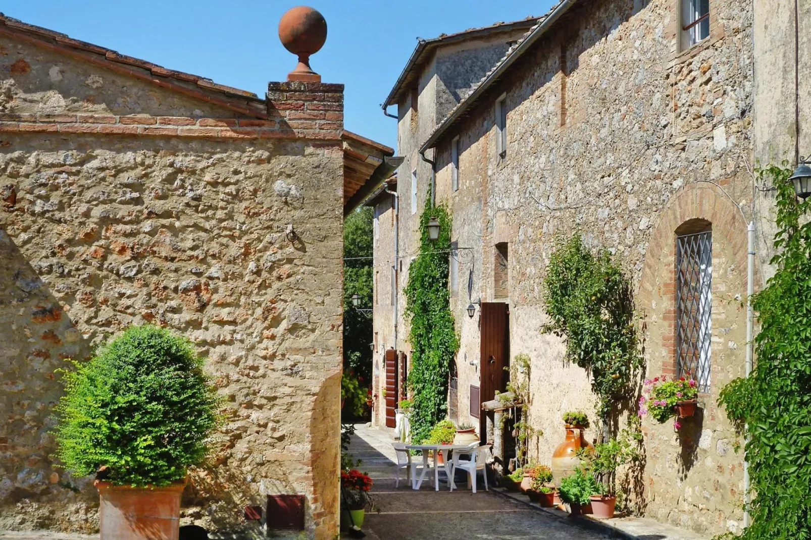 Residence Il Pero di Cetinale Sovicille Typ B 65 qm-Gebieden zomer 1km