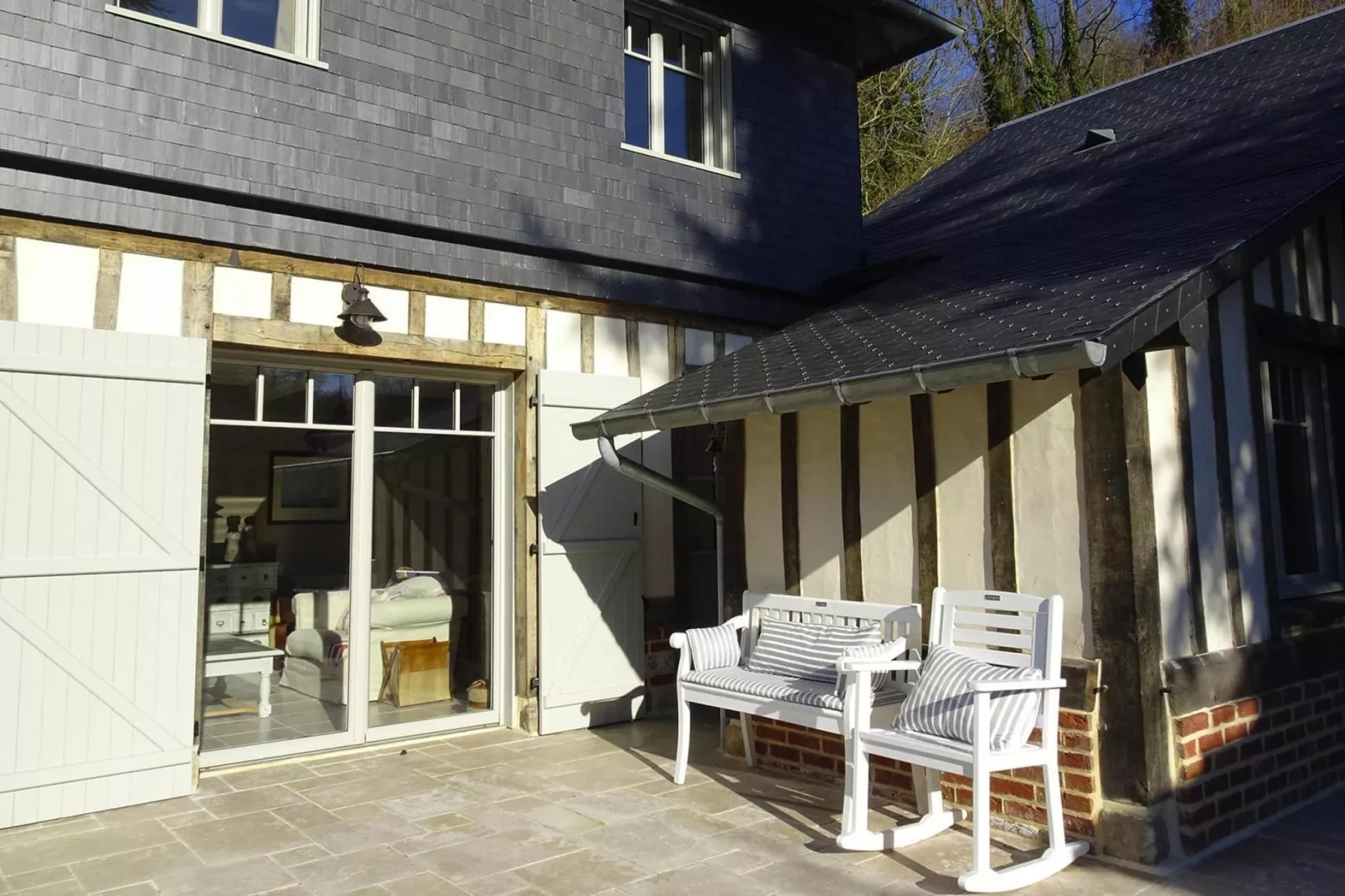 Holiday home Vinnemerville-Buitenkant zomer