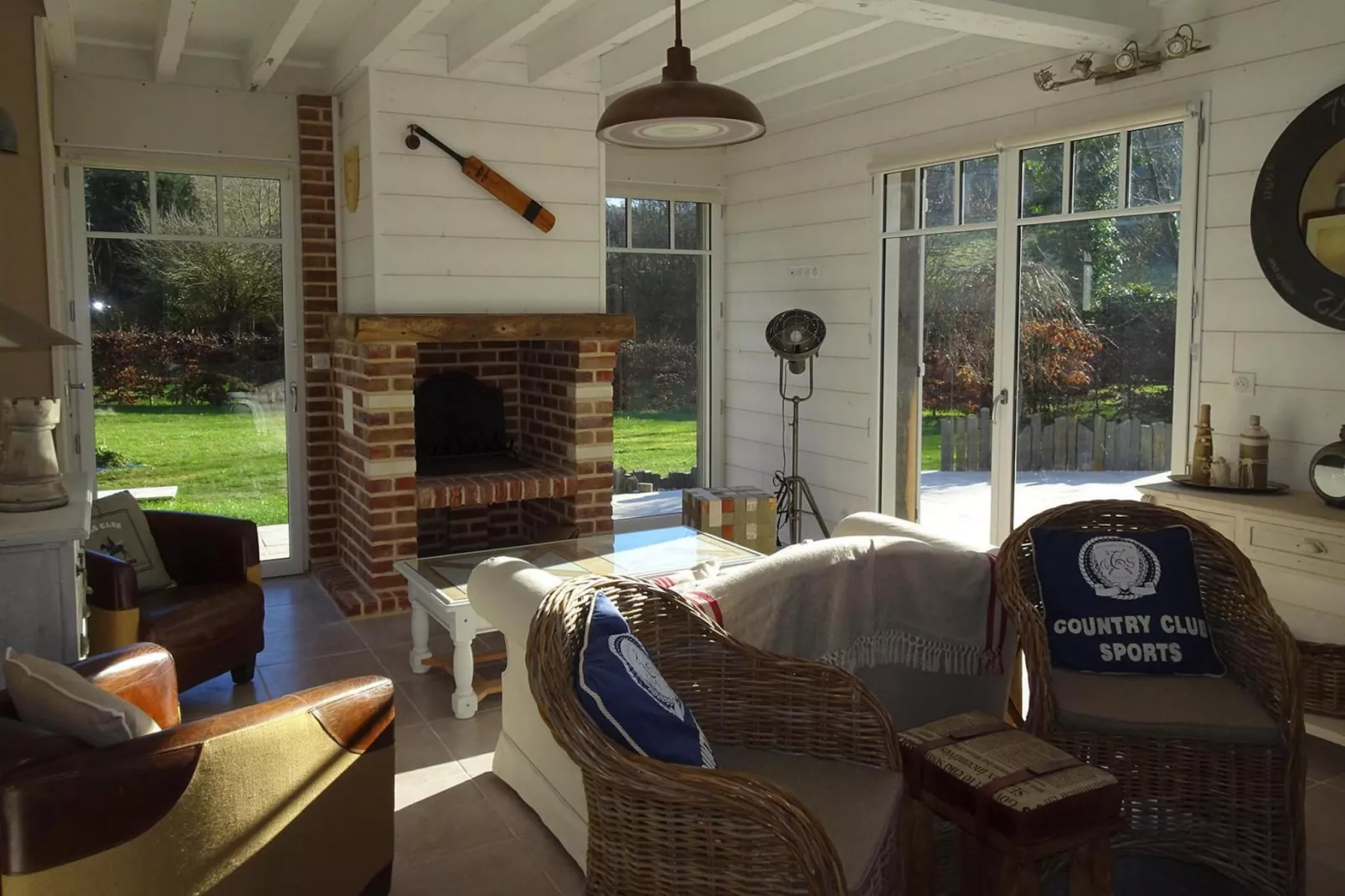 Holiday home Vinnemerville-Woonkamer