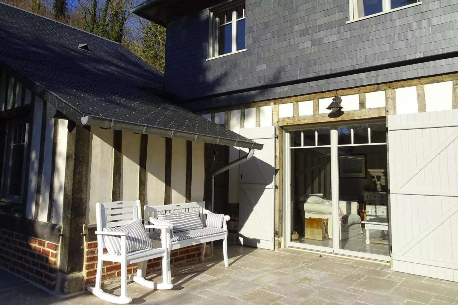 Holiday home Vinnemerville-Buitenkant zomer
