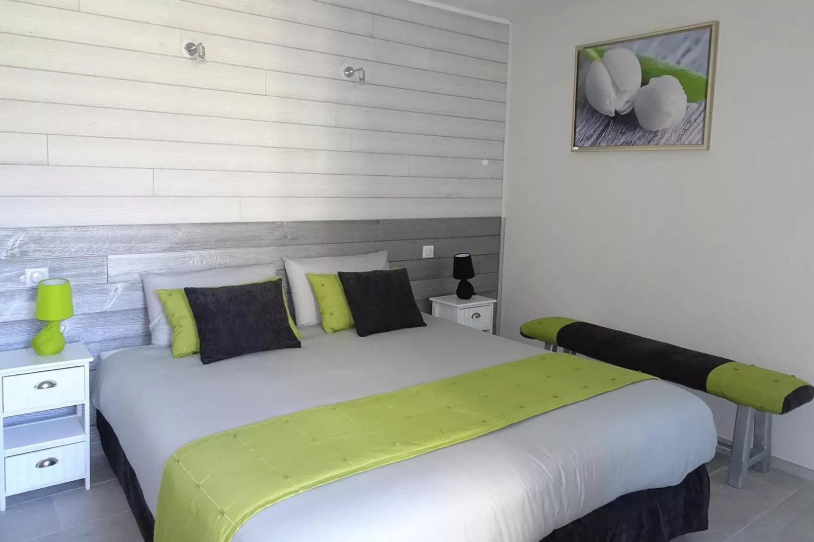 Holiday home Vinnemerville-Slaapkamer