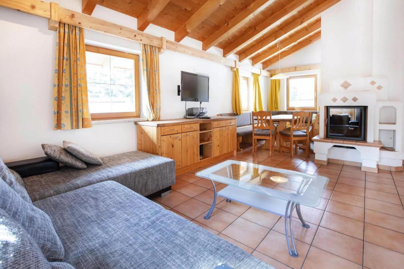 Chalet Max-Woonkamer