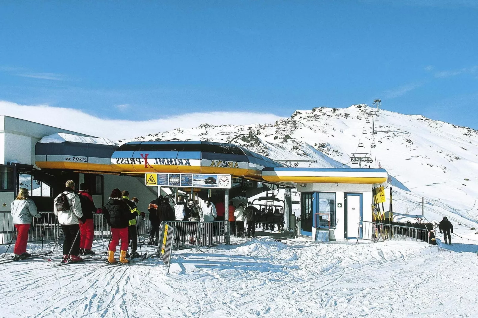 Chalet Max-Gebied winter 1km
