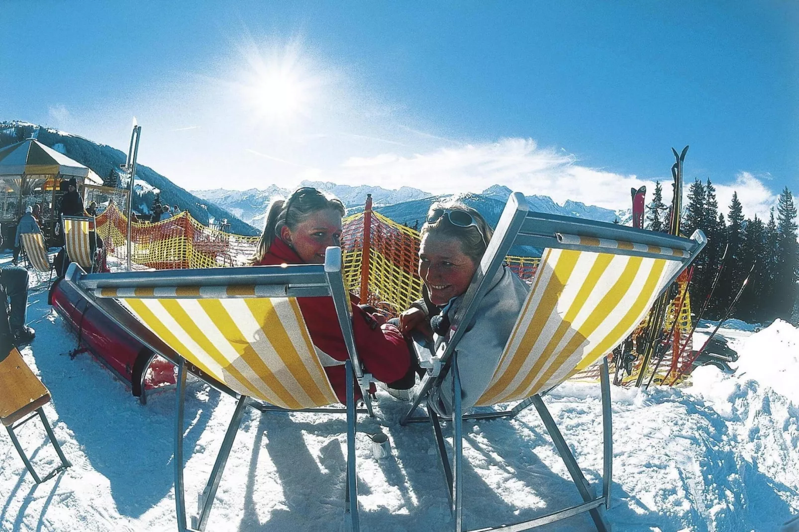 Chalet Max-Gebied winter 1km