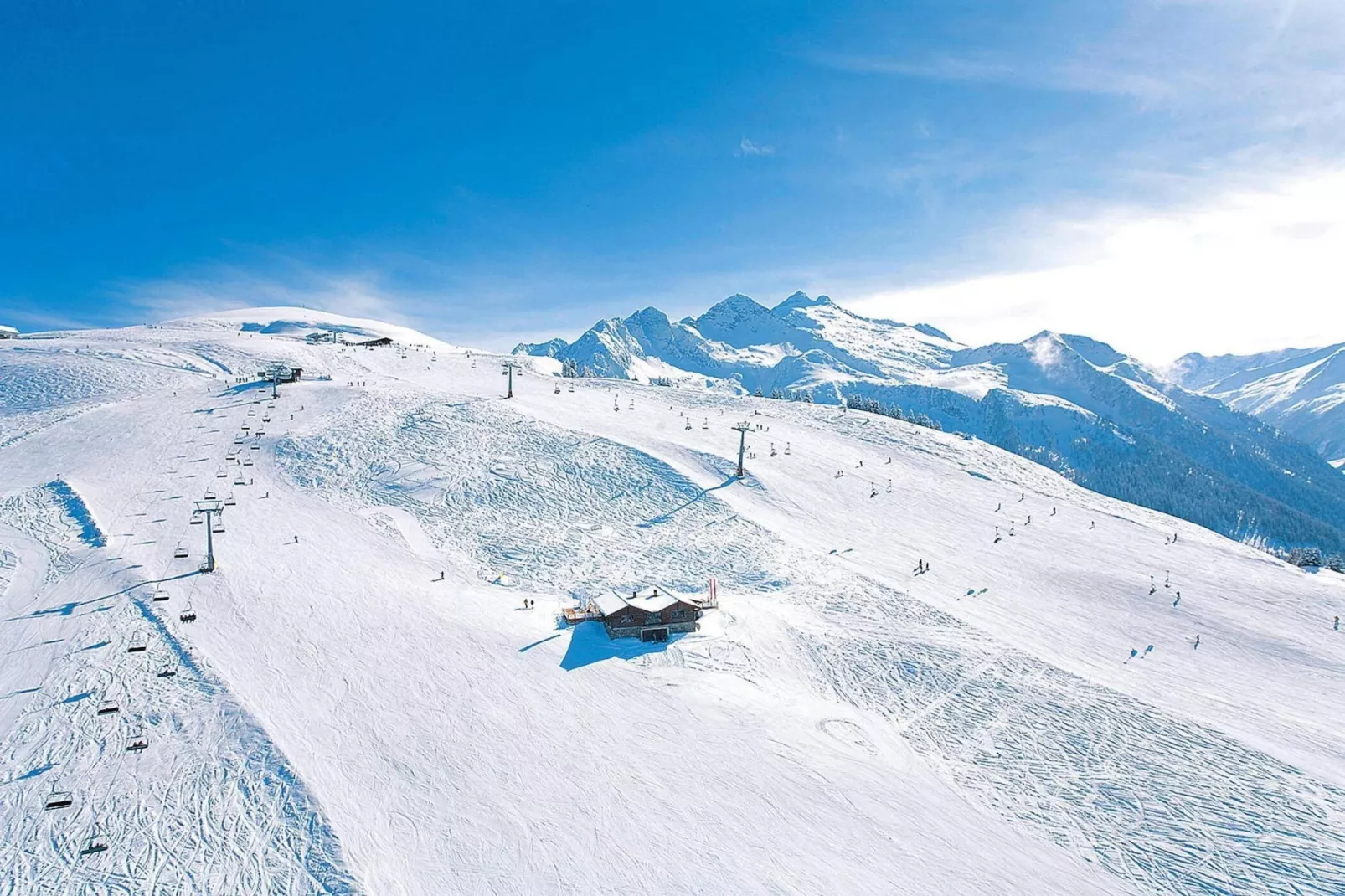 Chalet Max-Gebied winter 5km