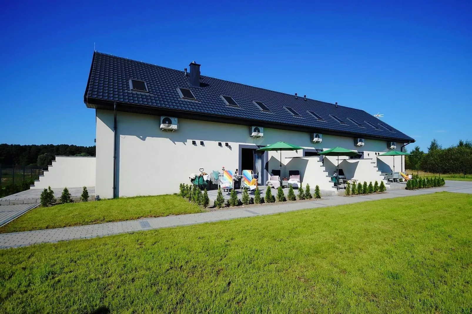 Apartament nr 1 Mielenko-Buitenkant zomer