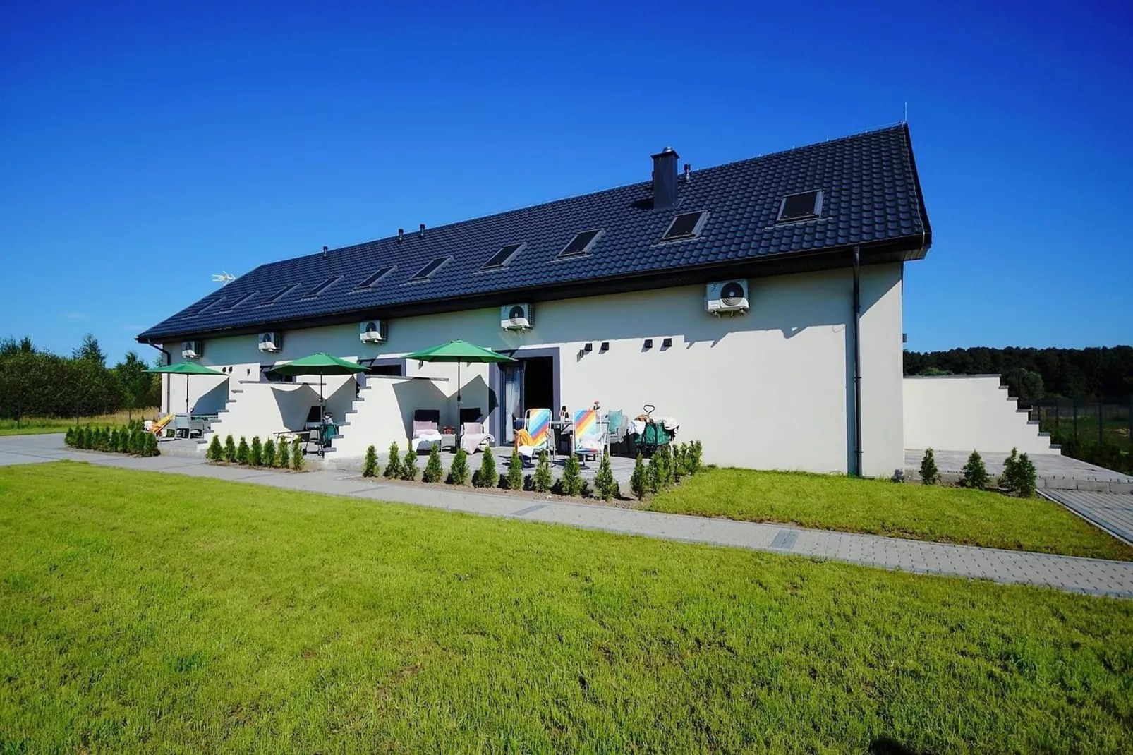Apartament nr 1 Mielenko-Buitenkant zomer