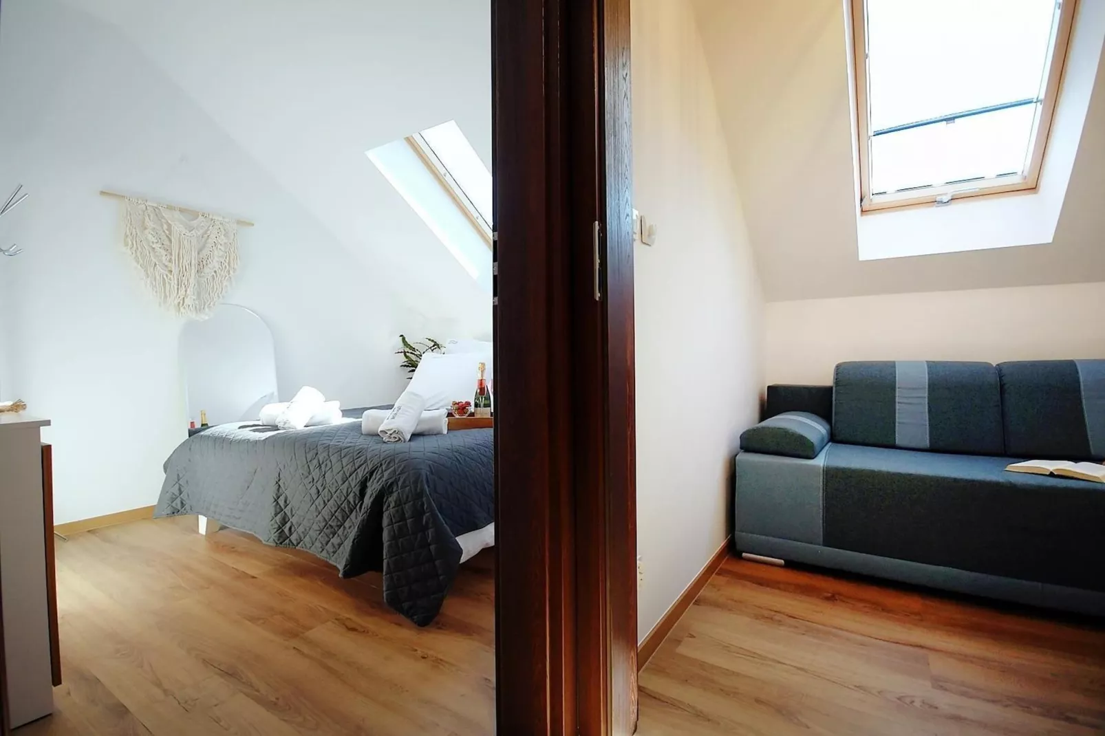 Apartament nr 1 Mielenko-Woonkamer