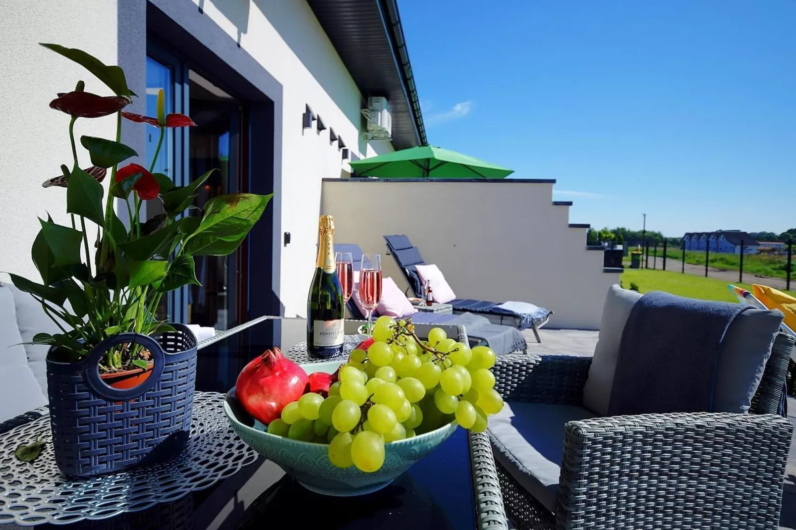 Apartament nr 1 Mielenko-Terrasbalkon