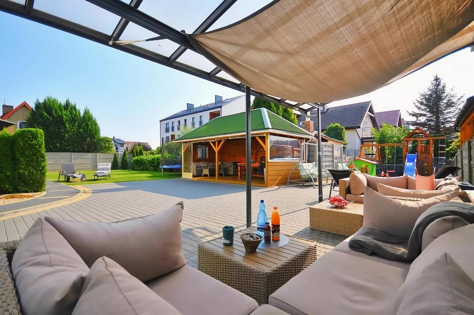 Studio 3-osobowe nr 1 30 m2 na poddaszu Ustronie Morskie-Buitenkant zomer