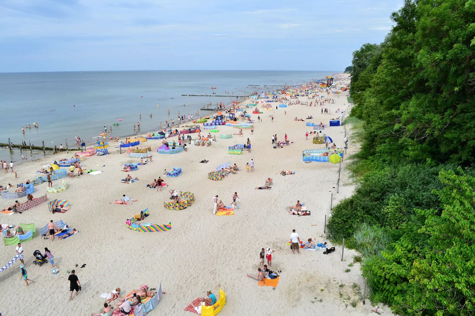 Apartamenty wakacyjne dla 3 osób Rewal-Gebieden zomer 1km