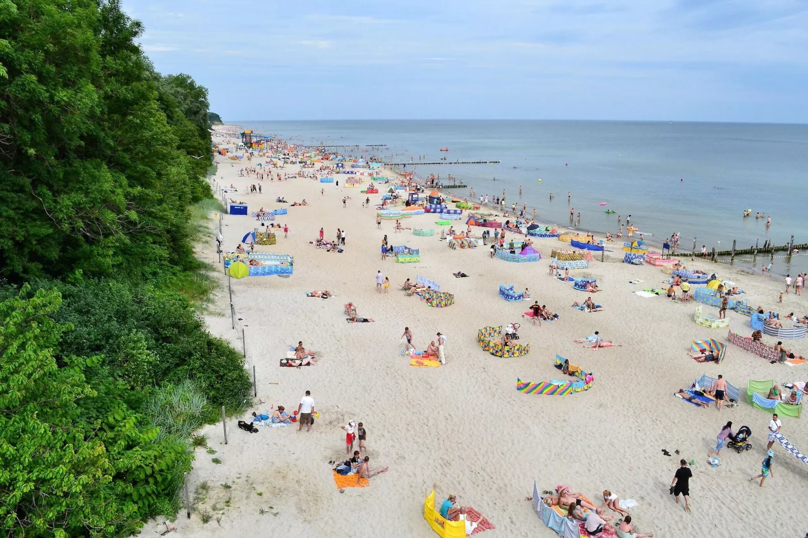 Apartamenty wakacyjne dla 3 osób Rewal-Gebieden zomer 1km