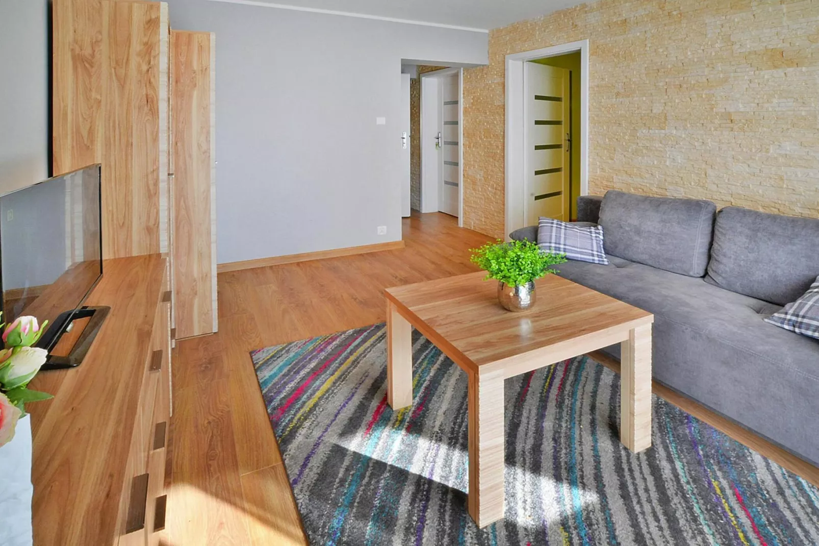 Apartament dla 5 osób Kołobrzeg-Woonkamer