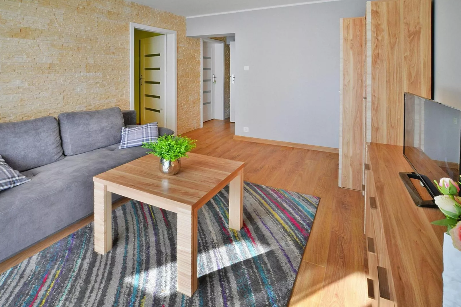 Apartament dla 5 osób Kołobrzeg-Woonkamer