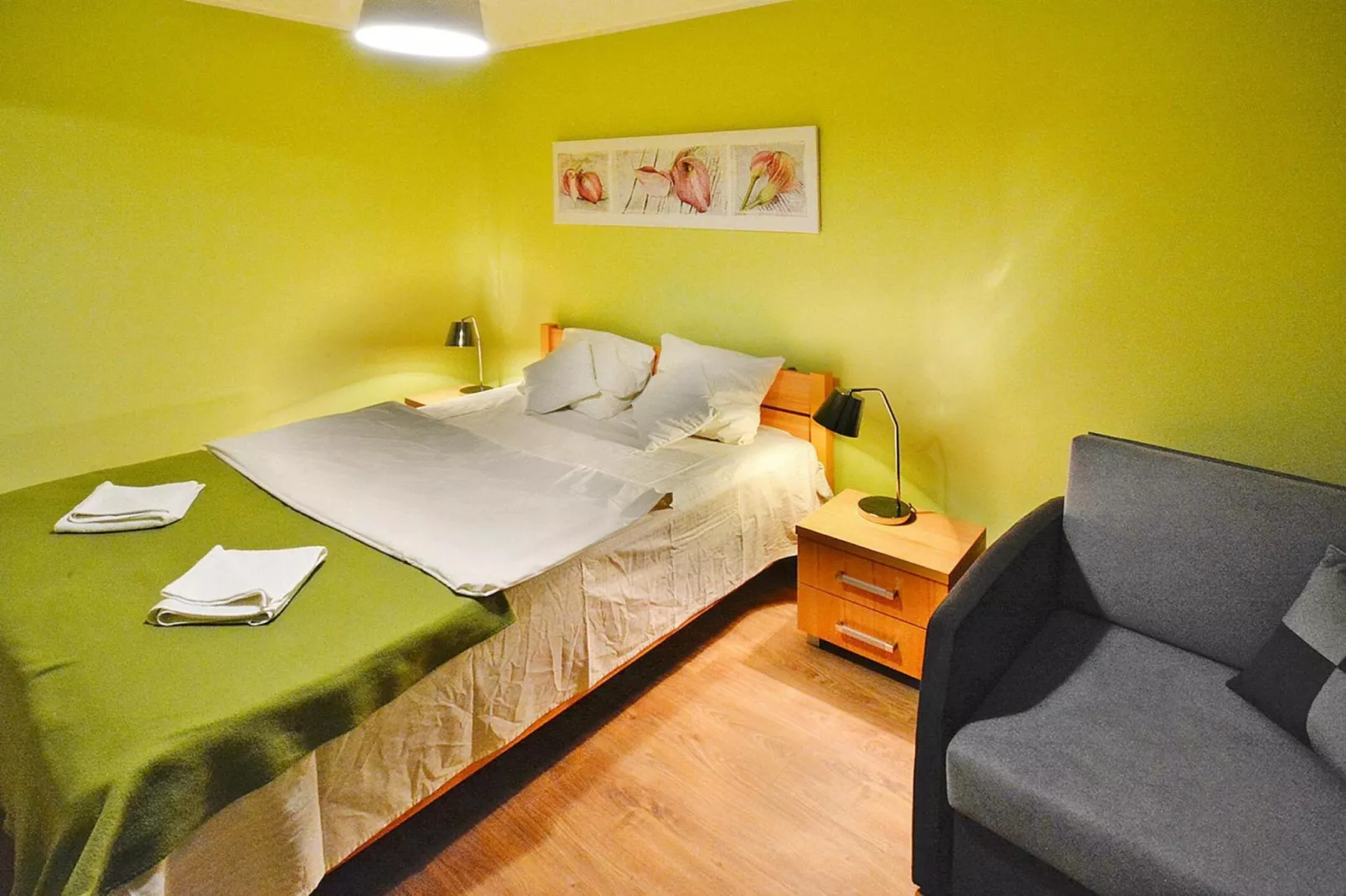 Apartament dla 5 osób Kołobrzeg-Slaapkamer