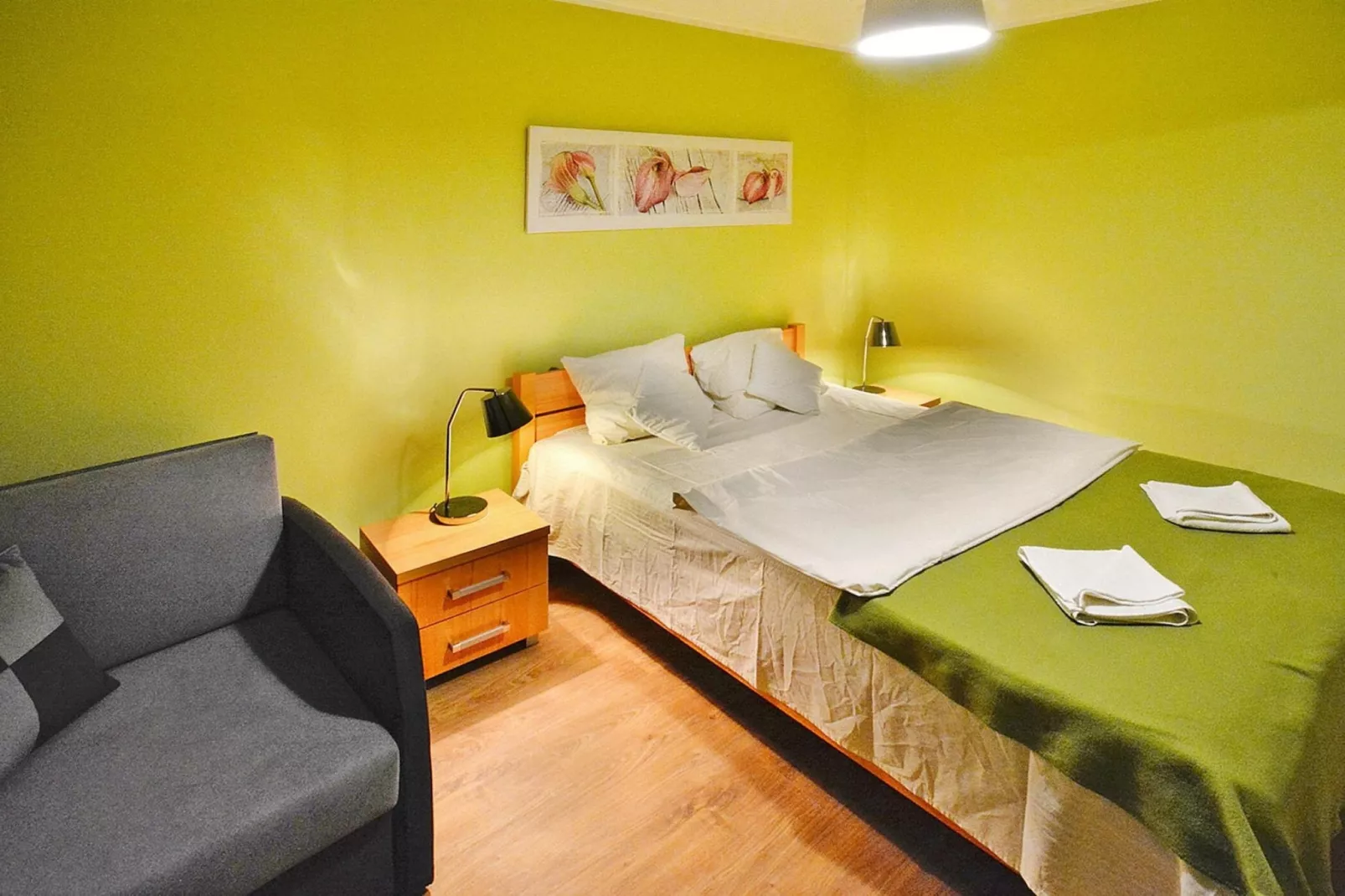 Apartament dla 5 osób Kołobrzeg-Slaapkamer