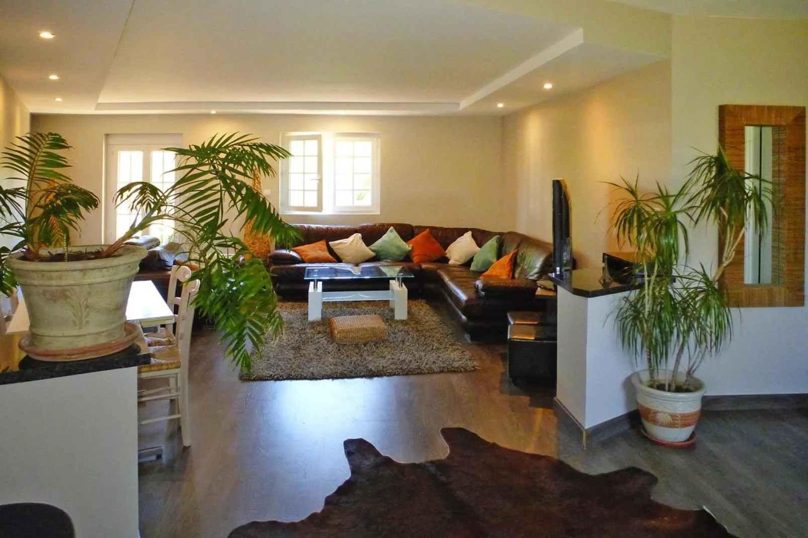 Holiday home Le Porge-Woonkamer