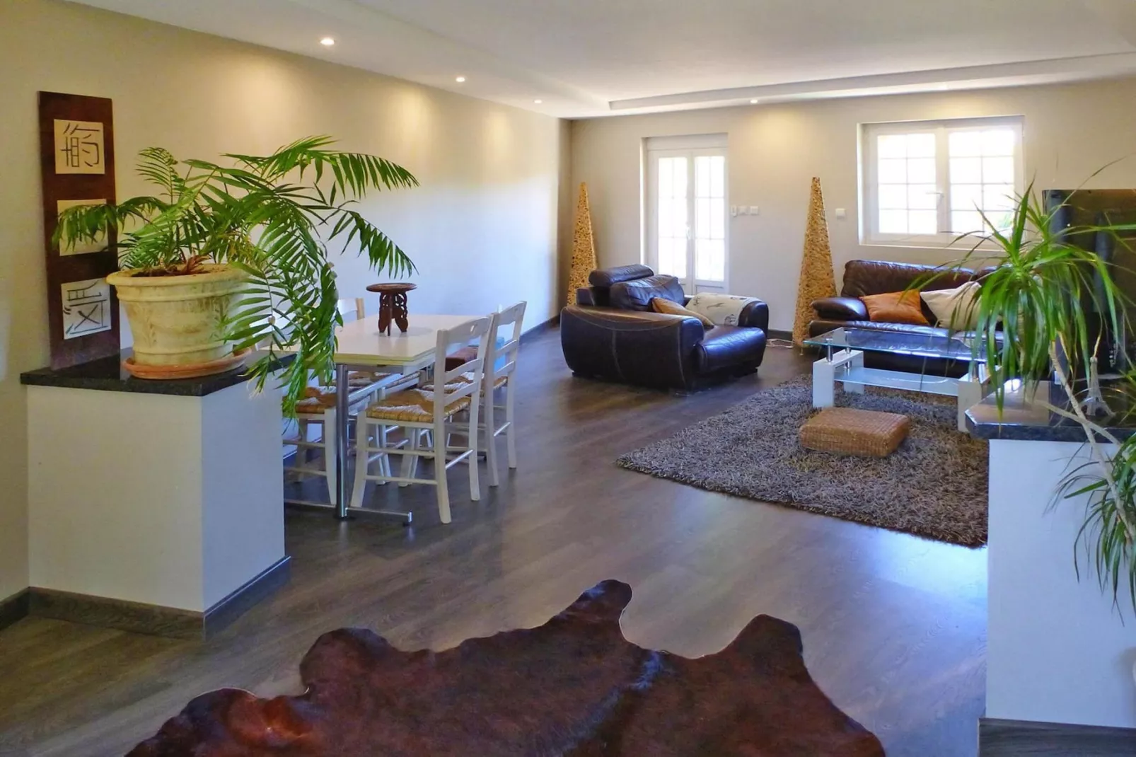 Holiday home Le Porge-Woonkamer