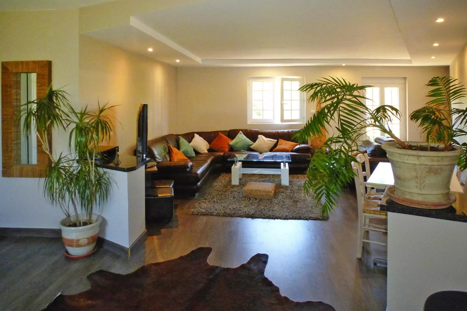 Holiday home Le Porge-Woonkamer