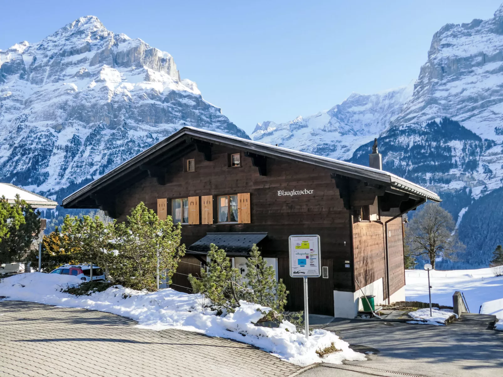 Chalet Blaugletscher-Buiten