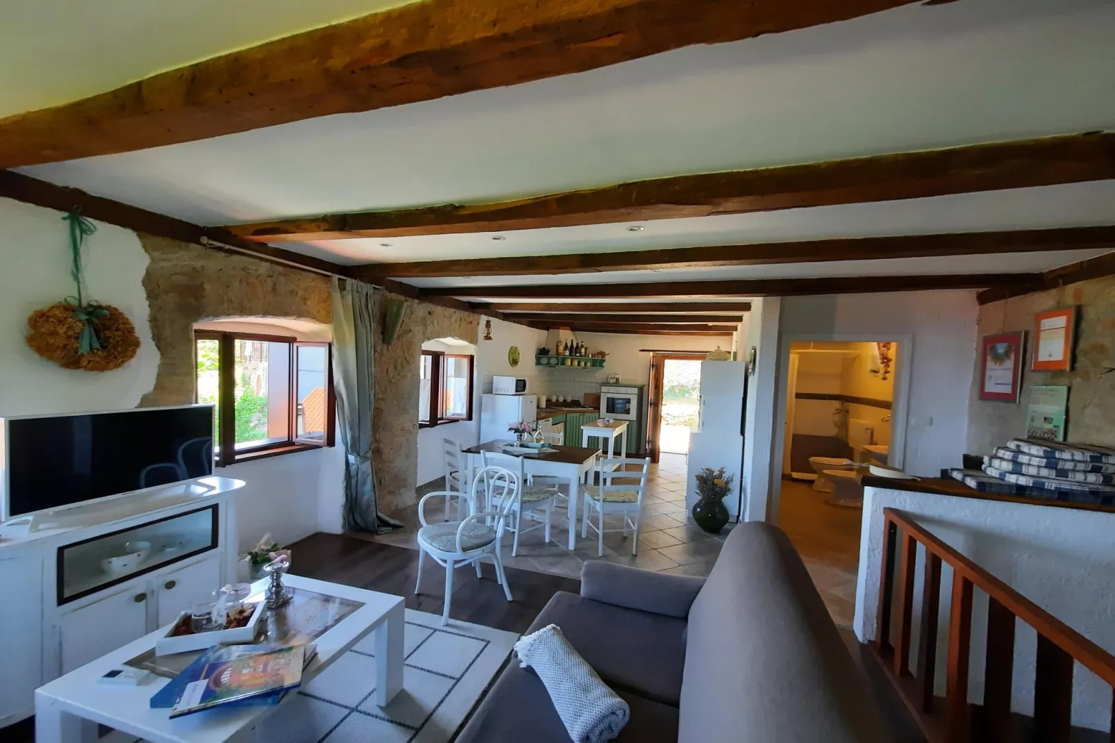 Holiday home Iva - Lovran Dobrec - ca 80 qm für 4 Pers-Eetkamer