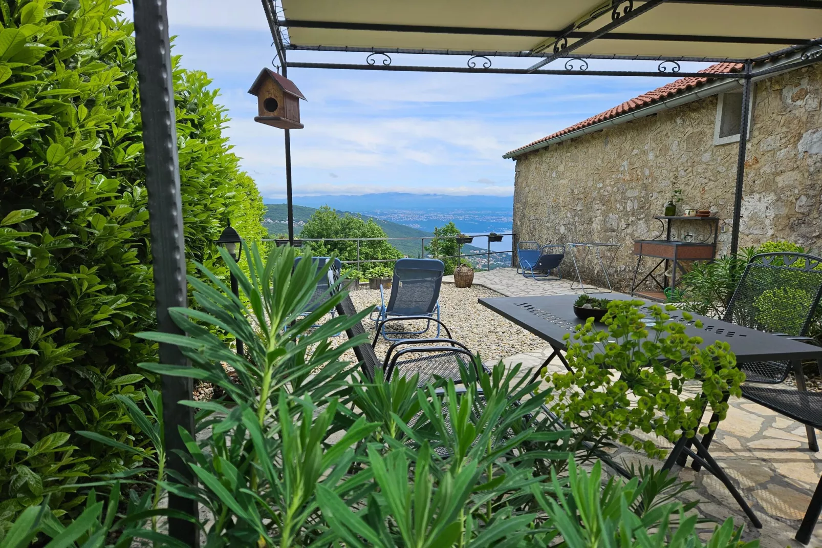 Holiday home Iva - Lovran Dobrec - ca 80 qm für 4 Pers-Terrasbalkon