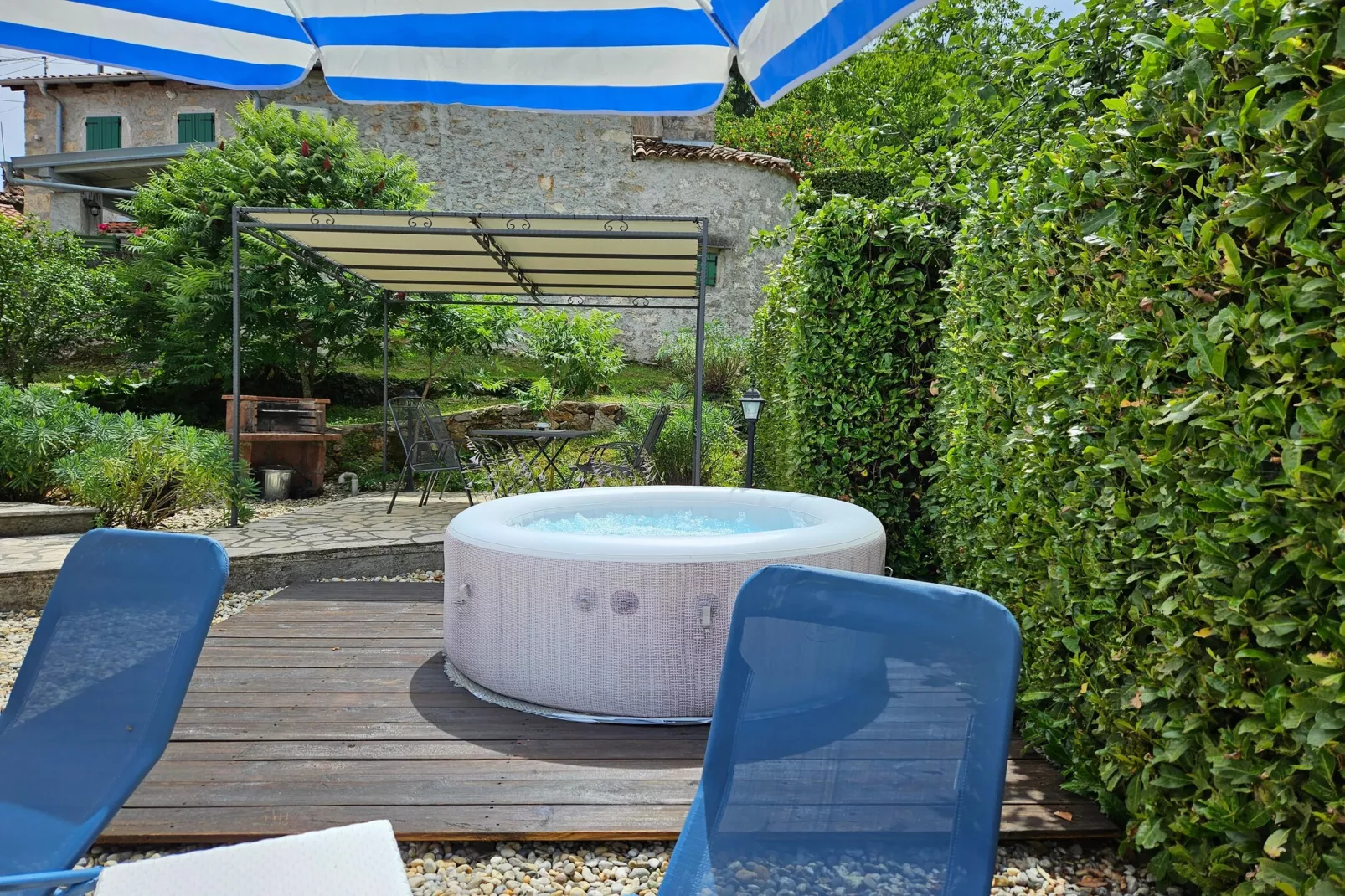 Holiday home Iva - Lovran Dobrec - ca 80 qm für 4 Pers-Tuinen zomer