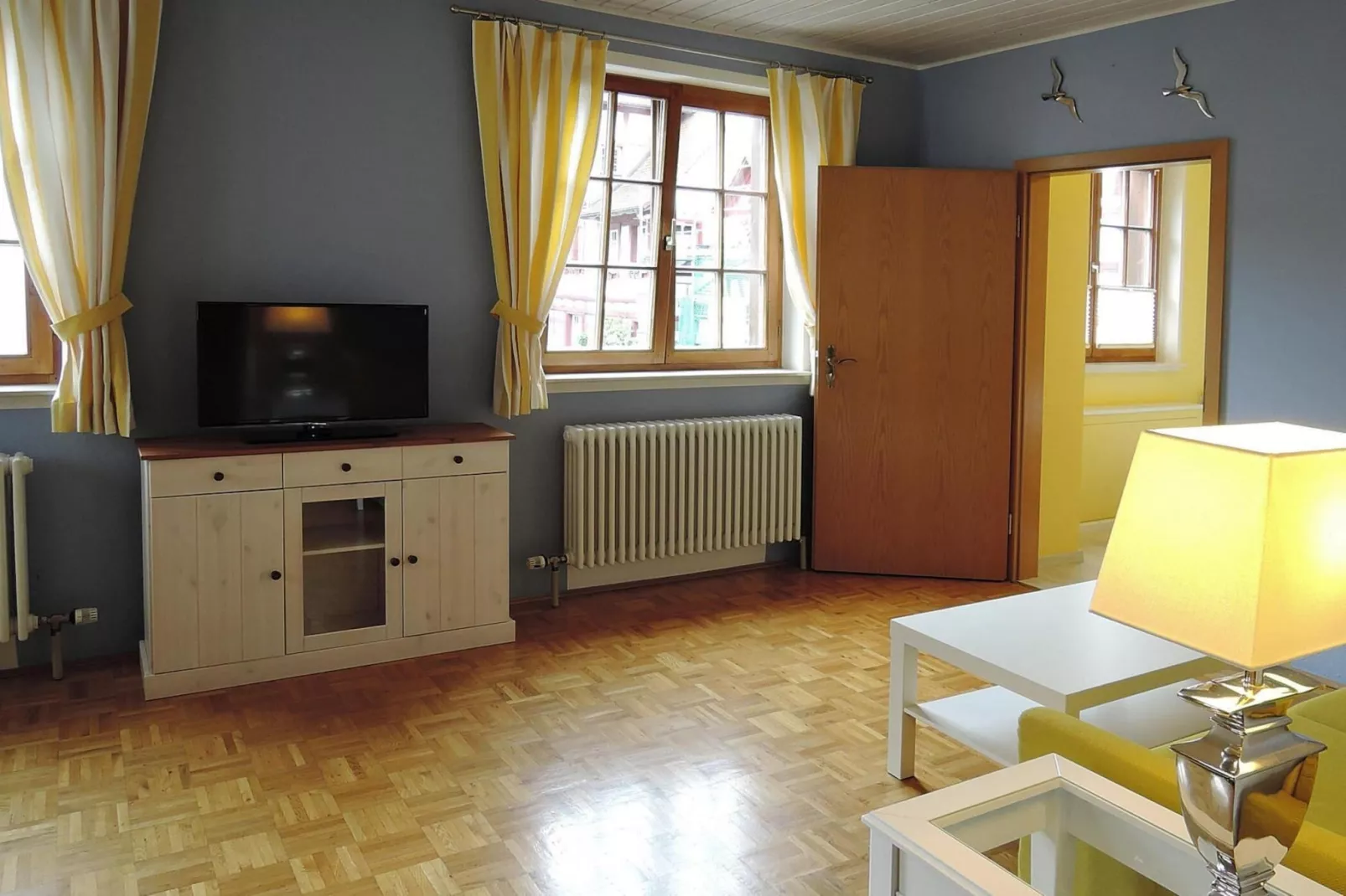 Ferienwohnung Bären 37 qm-Woonkamer