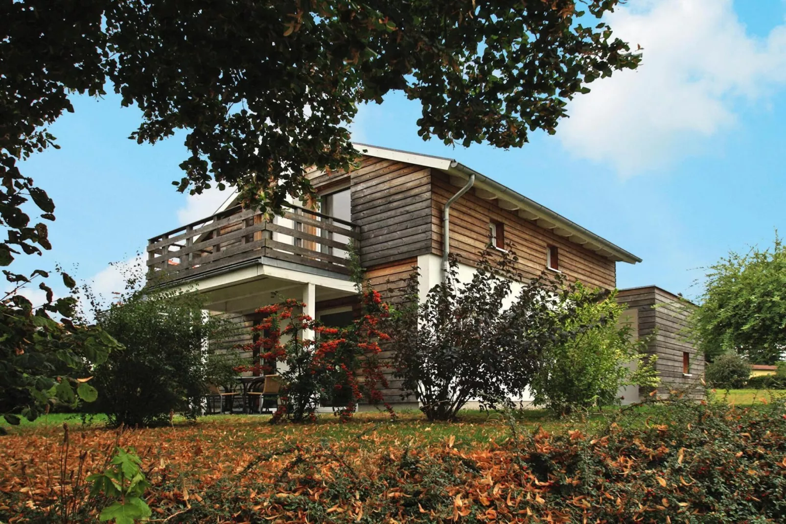 Ferienhaus An de Linn-Buitenkant zomer