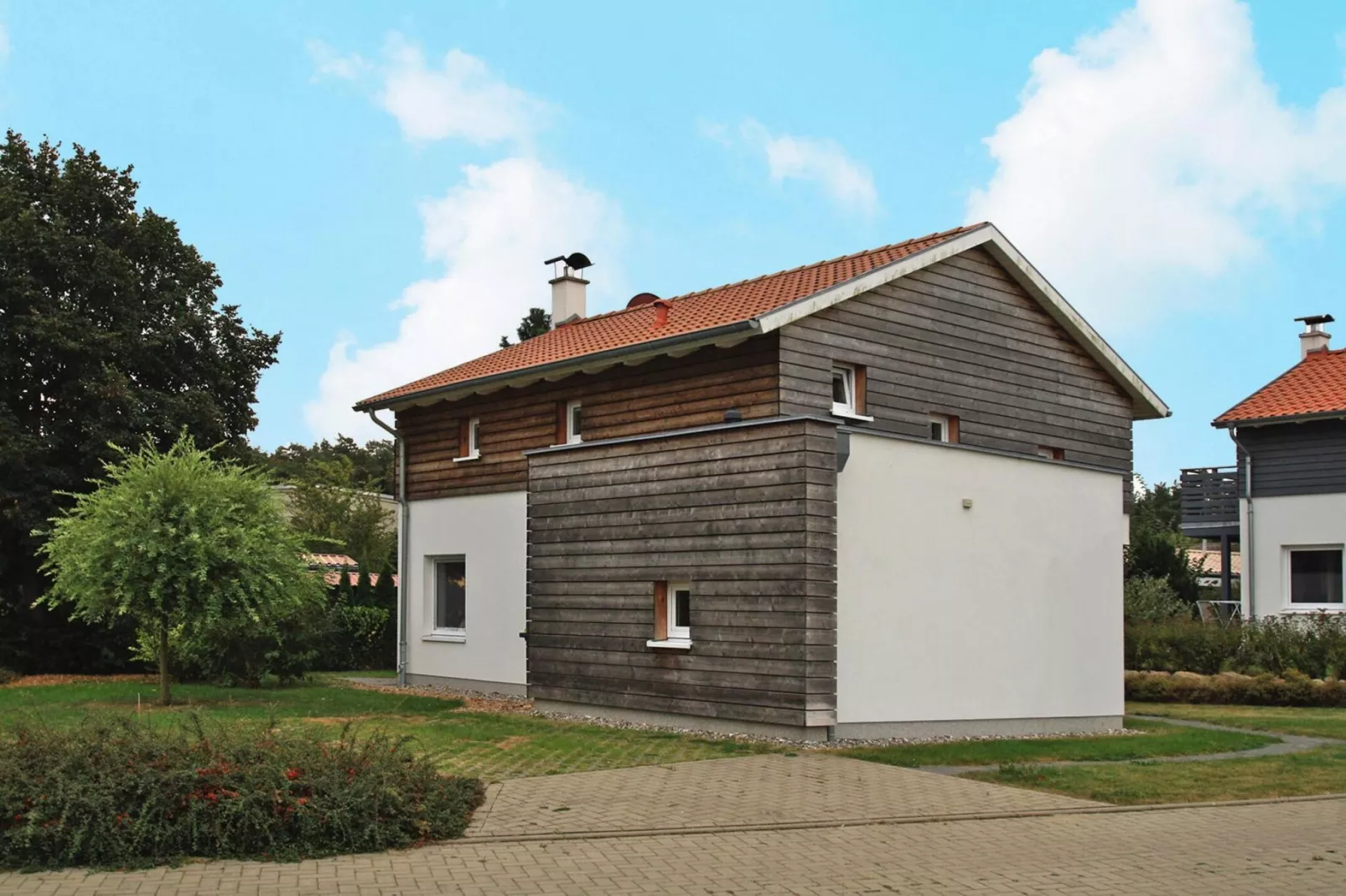 Ferienhaus An de Linn-Buitenkant zomer