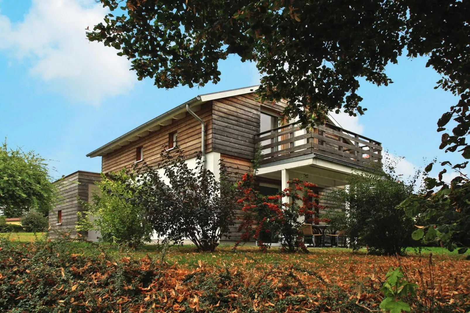 Ferienhaus An de Linn-Buitenkant zomer