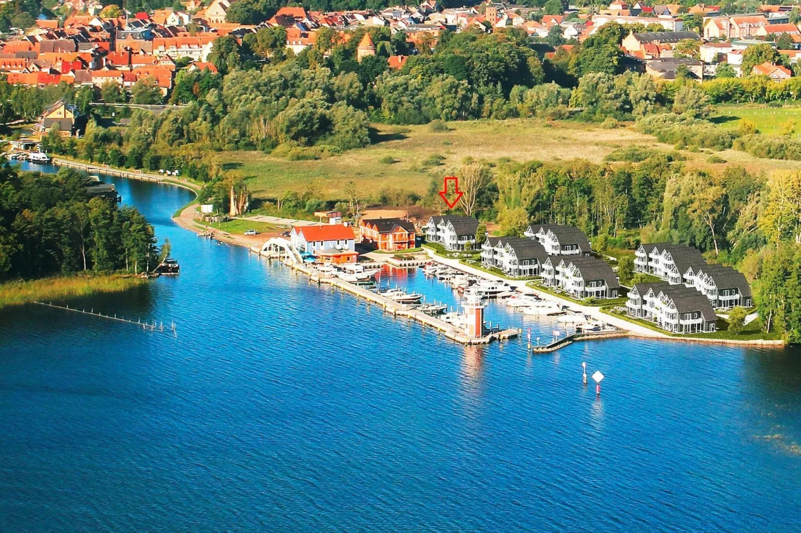 Apartment Hafenflair / Haus 3 EG-Wohnung 9 2 und 2 Personen-Gebieden zomer 5km