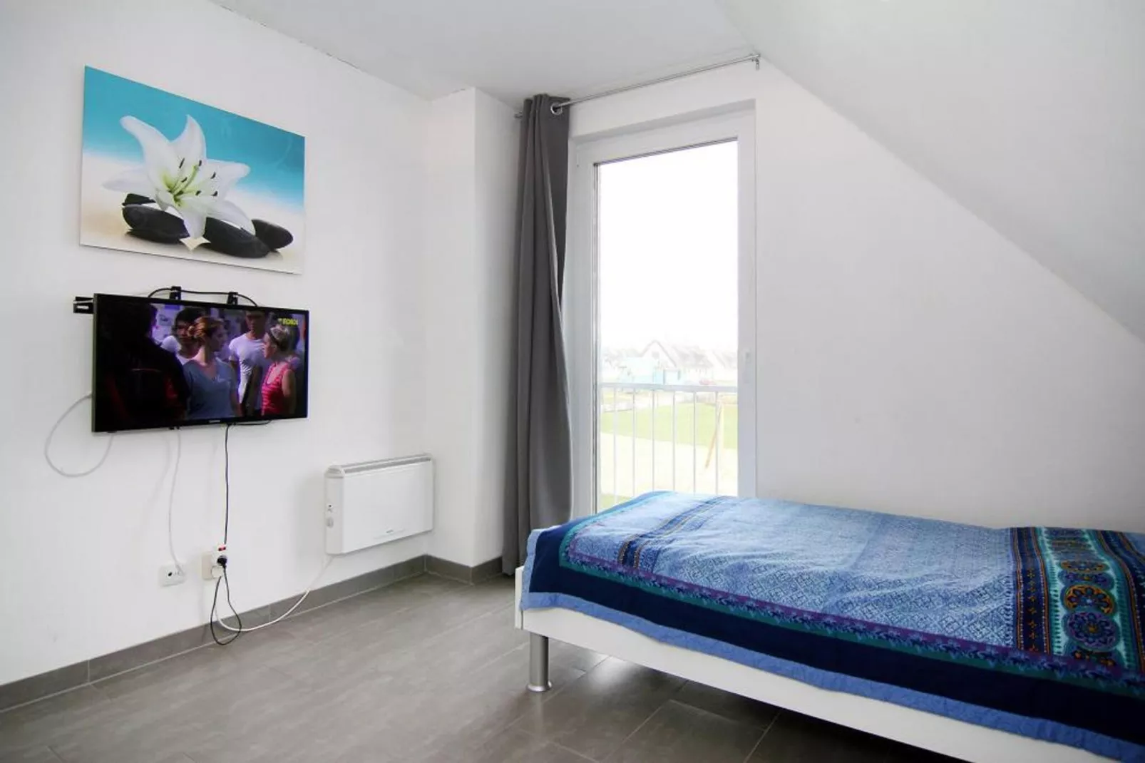 Ferienhaus de Poeler Drift Zierow 4 Personen-Slaapkamer
