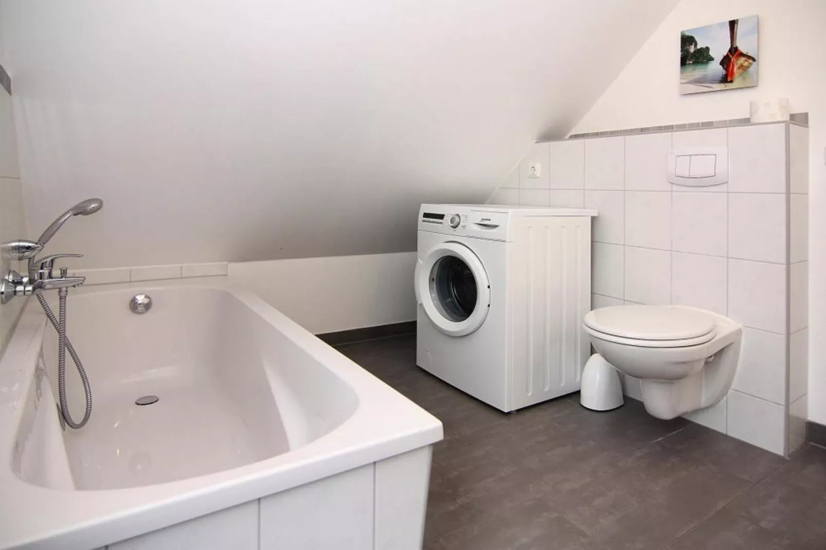 Ferienhaus de Poeler Drift Zierow 4 Personen-Badkamer