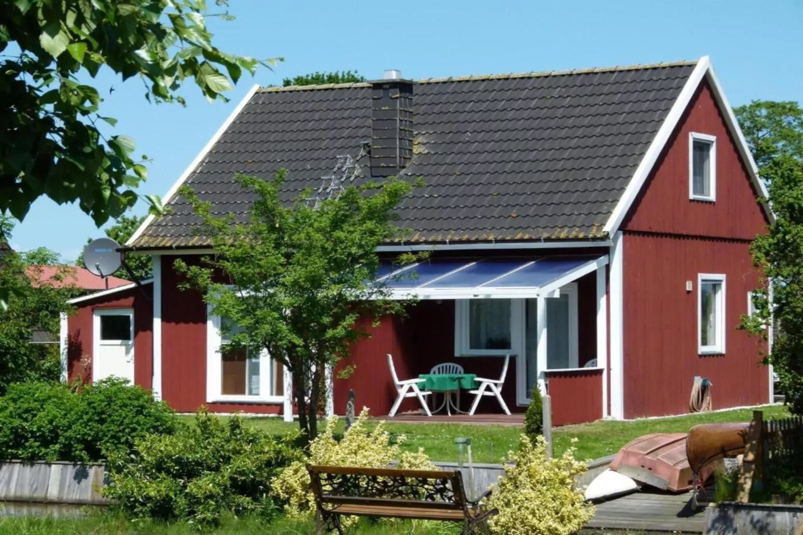 Ferienhaus de Poeler Drift 6 Personen-Gebieden zomer 1km