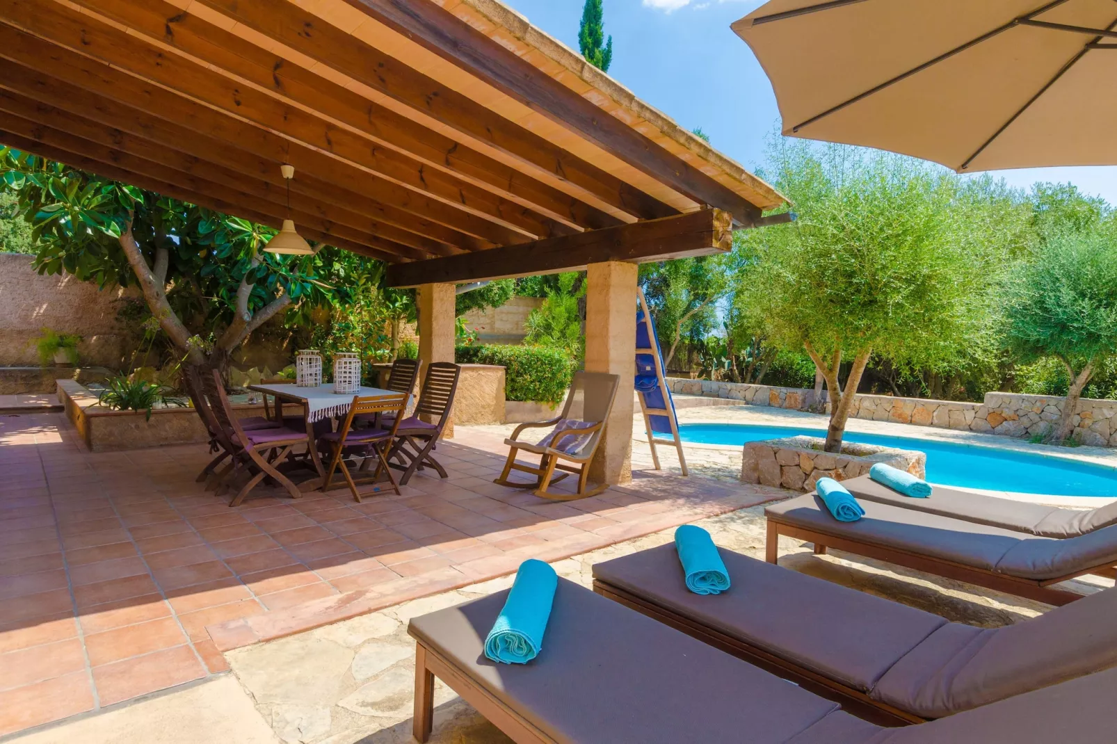 Finca Sa Plana-Terrasbalkon