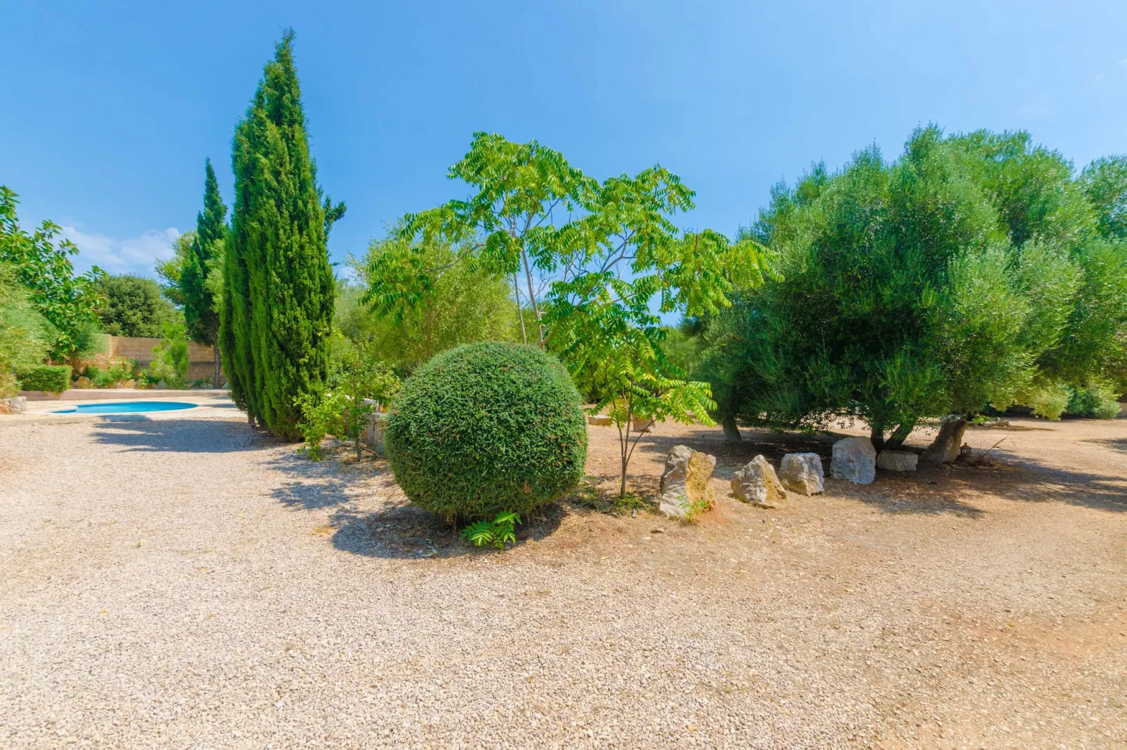 Finca Sa Plana-Tuinen zomer