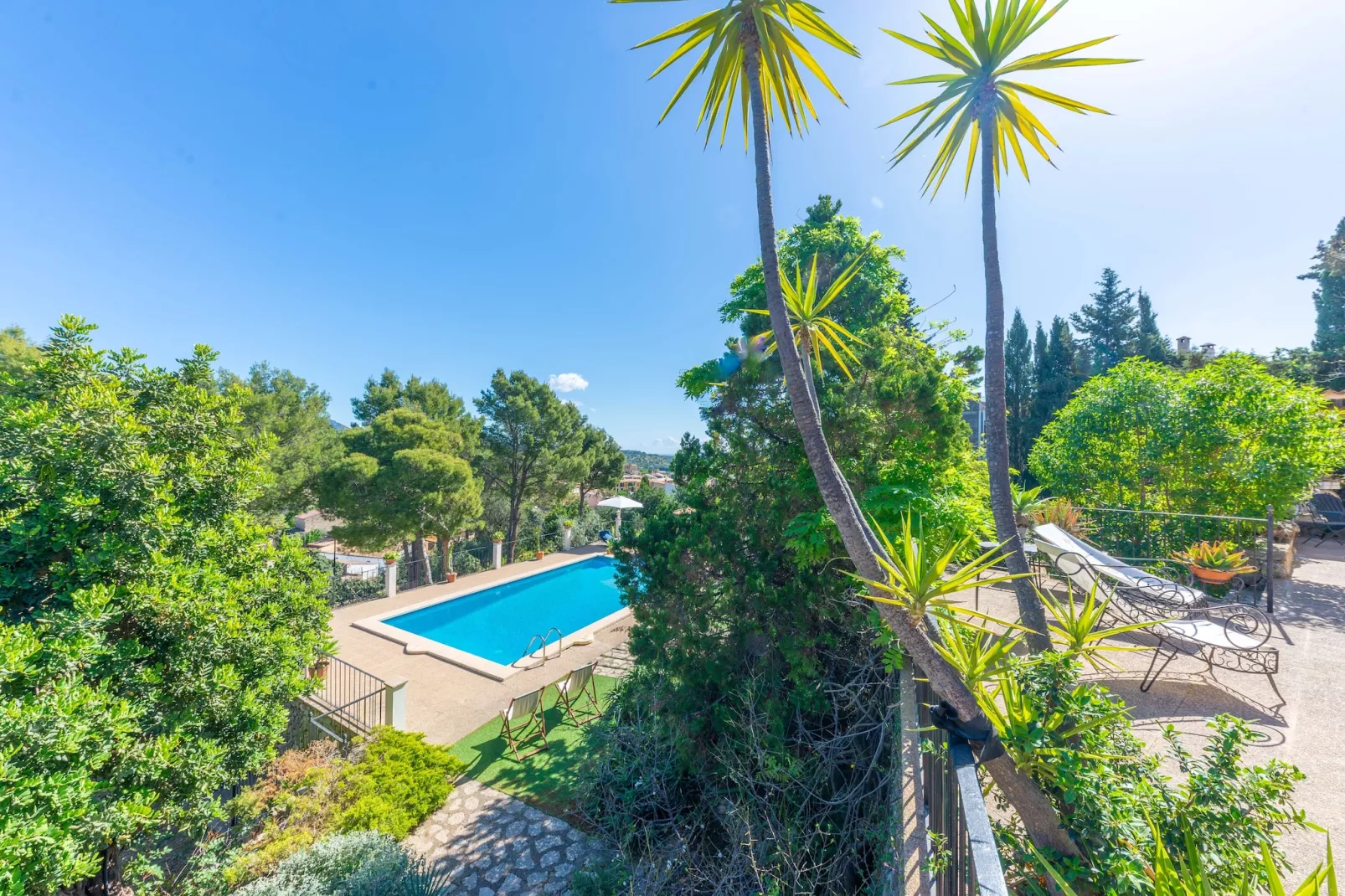Casa S'olivaret (selva)-Buitenkant zomer