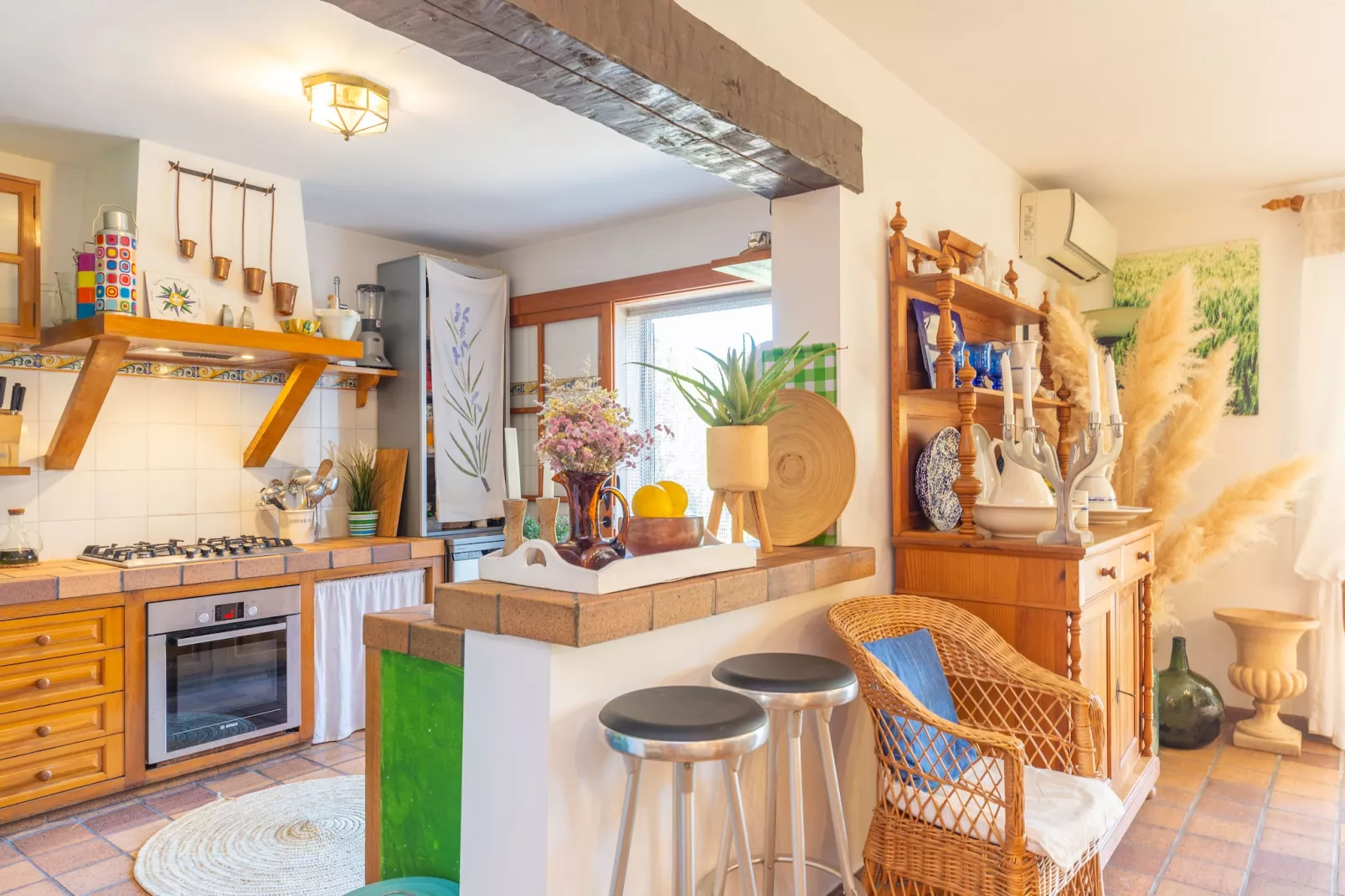 Casa S'olivaret (selva)-Buitenkant zomer