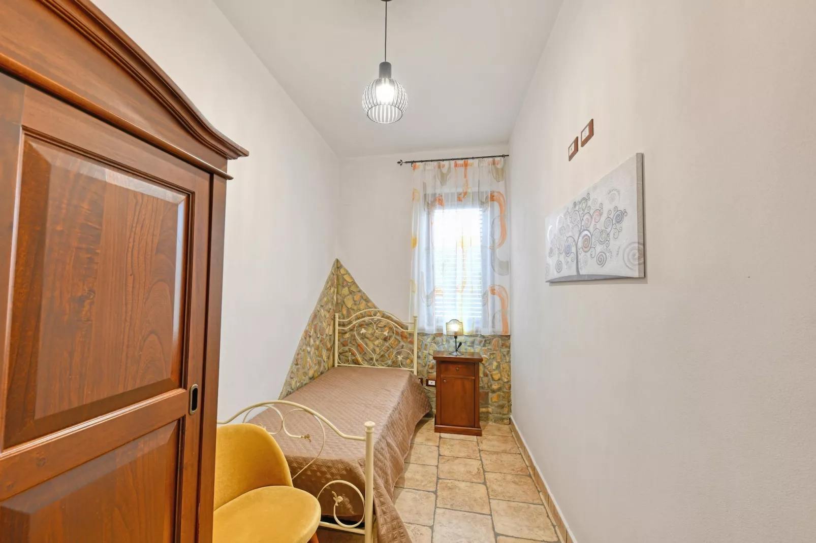 Villa Parisi mit Privatpool Siracusa-Slaapkamer