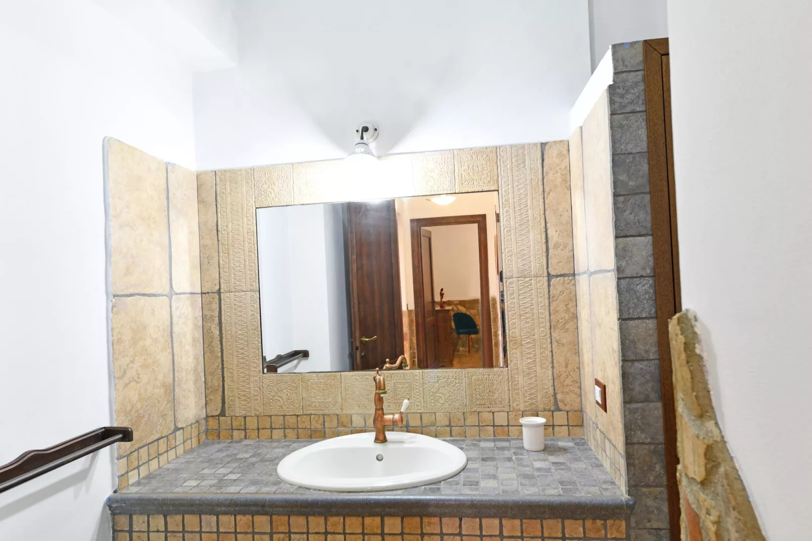Villa Parisi mit Privatpool Siracusa-Badkamer