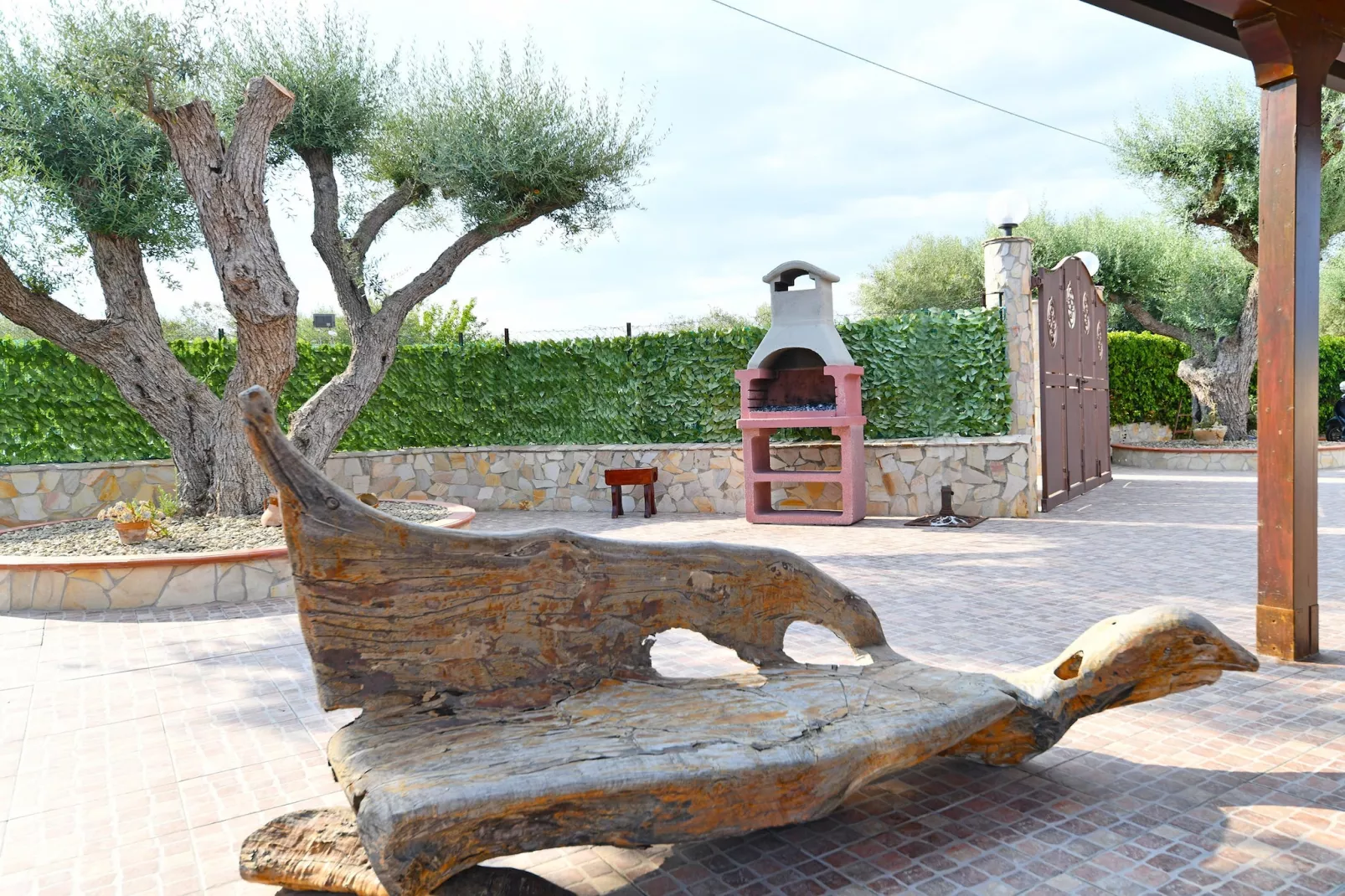 Villa Parisi mit Privatpool Siracusa-Tuinen zomer